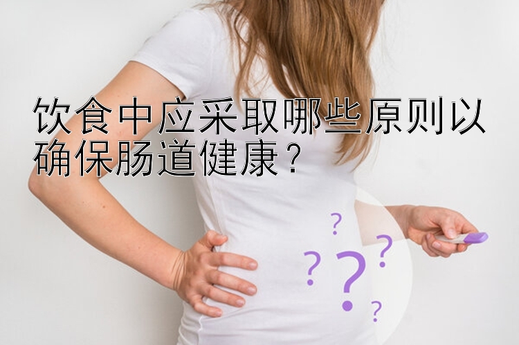 饮食中应采取哪些原则以确保肠道健康？