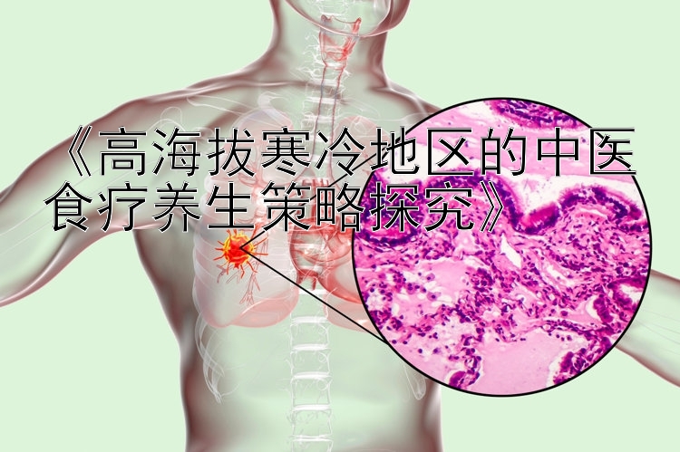 《高海拔寒冷地区的中医食疗养生策略探究》