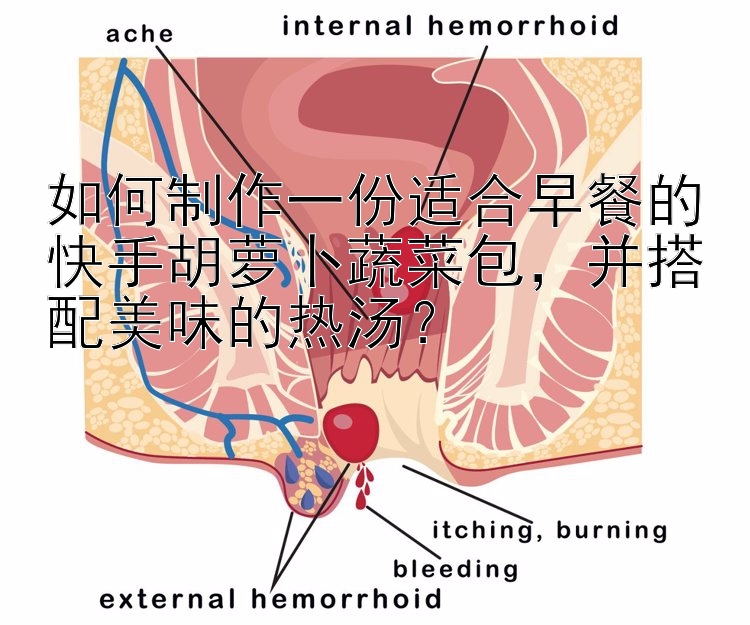 如何制作一份适合早餐的快手胡萝卜蔬菜包，并搭配美味的热汤？