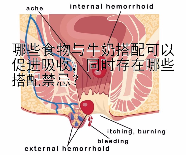 哪些食物与牛奶搭配可以促进吸收，同时存在哪些搭配禁忌？